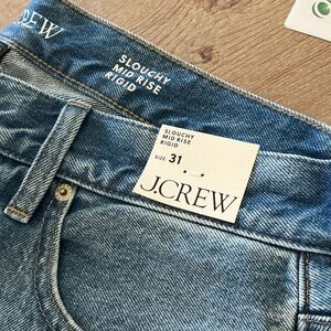 J. Crew Women's Straight Leg Jeans - Blue